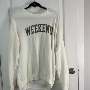 Cream Weekend Sweatshirt